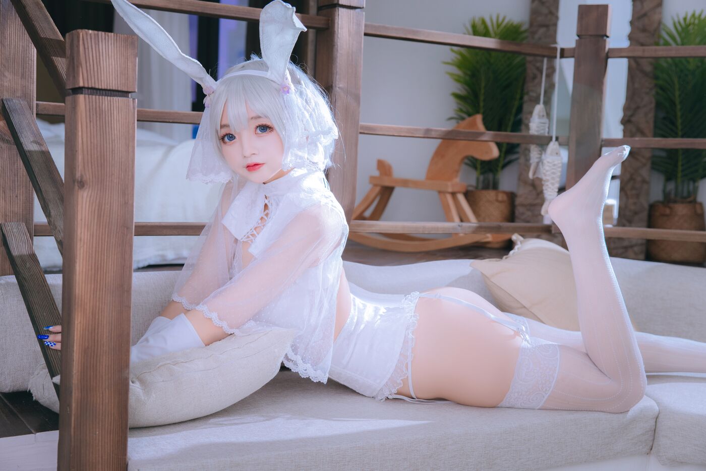 日奈娇 NO.036 小白兔[55P]插图9
